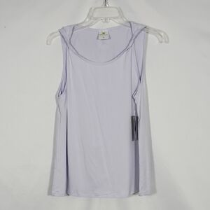 NWT Body Glove Light Purple Orchid Shoulder Twist Straps Tank Top Women Sz Large